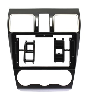 Рамка магнитолы v.2 9.0" (Черный) для SUBARU Forester 2015-2018; Impreza, XV 2015-2017; WRX, Levorg 2014+