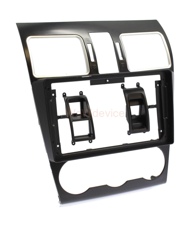 Рамка магнитолы v.2 9.0" (Черный) для SUBARU Forester 2015-2018; Impreza, XV 2015-2017; WRX, Levorg 2014+