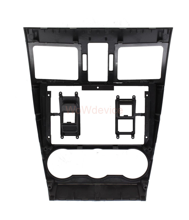 Рамка магнитолы v.2 9.0" (Черный) для SUBARU Forester 2015-2018; Impreza, XV 2015-2017; WRX, Levorg 2014+