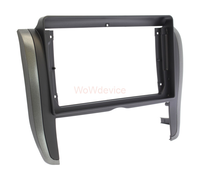 Рамка магнитолы 9.0" (цв.Черный и Серый) для TOYOTA Allion (T260/265), Premio 2007-2016