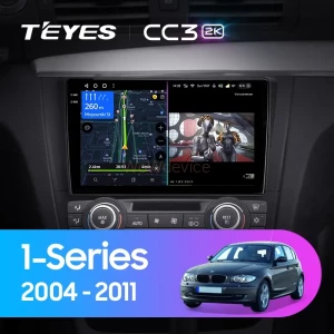 Штатная магнитола Teyes CC3 2K 4/64 BMW 1 серия E88 E82 E81 E87 (2004-2011) Тип-A