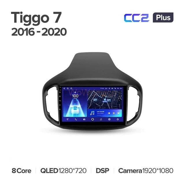 Штатная магнитола Teyes CC2L Plus 1/16 Chery Tiggo 7 (2016-2020) F2 Штатная магнитола Teyes CC2L Plus 1/16 Chery Tiggo 7 (2016-2020) F2