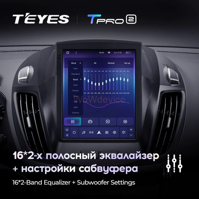 Штатная магнитола Tesla style Teyes TPRO 2 3/32 Ford Kuga 2 2012-2019 Штатная магнитола Tesla style Teyes TPRO 2 3/32 Ford Kuga 2 2012-2019