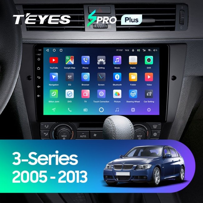 Штатная магнитола Teyes SPRO Plus 3/32 BMW 3 серия E90 E91 E92 E93 (2005-2013)
