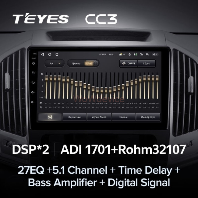 Штатная магнитола Teyes CC3L 4/32 Haval H9 (2014-2020)