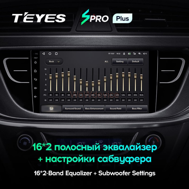 Штатная магнитола Teyes SPRO Plus 6/128 Geely Atlas NL-3 (2016-2020)