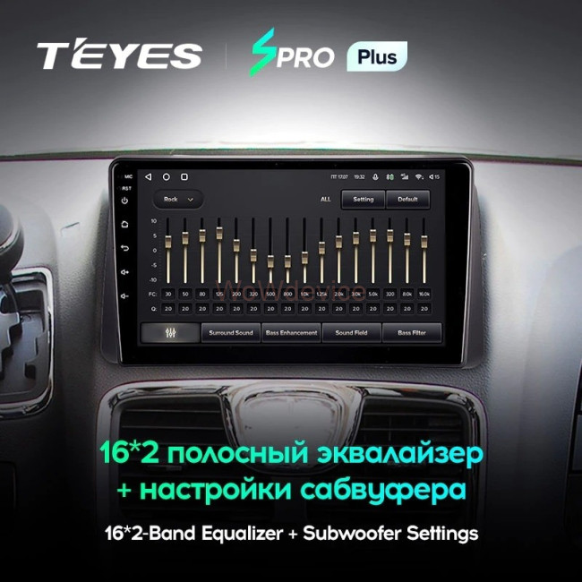 Штатная магнитола Teyes SPRO Plus 3/32 Chrysler Grand Voyager 5 (2011-2015)