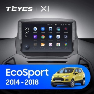Штатная магнитола Teyes X1 4G 2/32 Ford Ecosport (2013-2017)