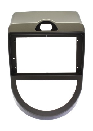 Рамка магнитолы 9.0" (цв.Серый) для KIA Soul 2008-2011