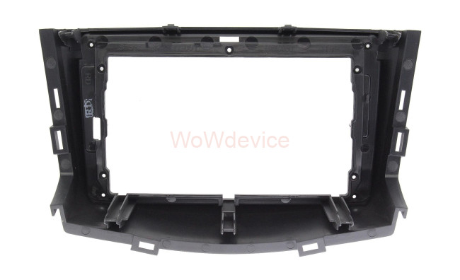 Рамка магнитолы 9.0" (цв.Черный) для LIFAN X60 2011-2017 Рамка магнитолы 9.0" (цв.Черный) для LIFAN X60 2011-2017