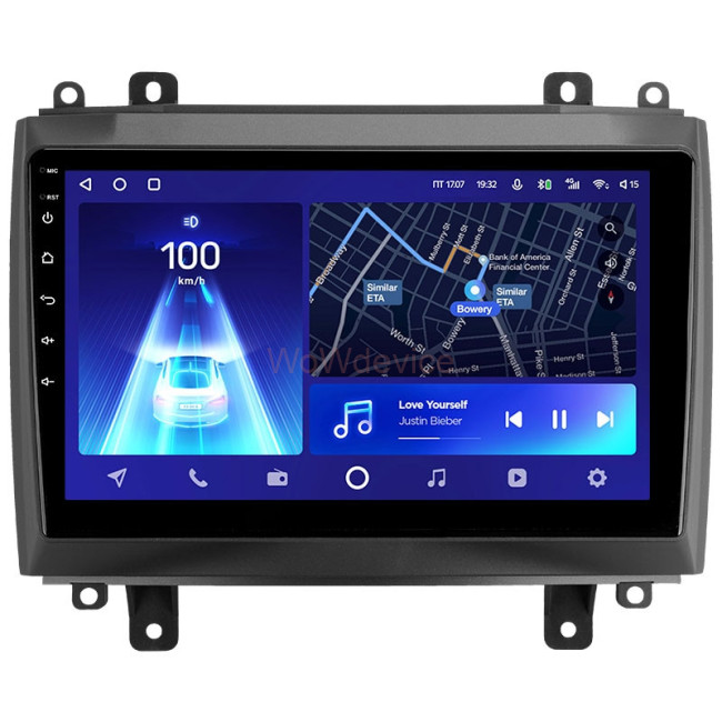 Установочный комплект Teyes для Cadillac CTS (2002-2007), SRX (2003-2009)