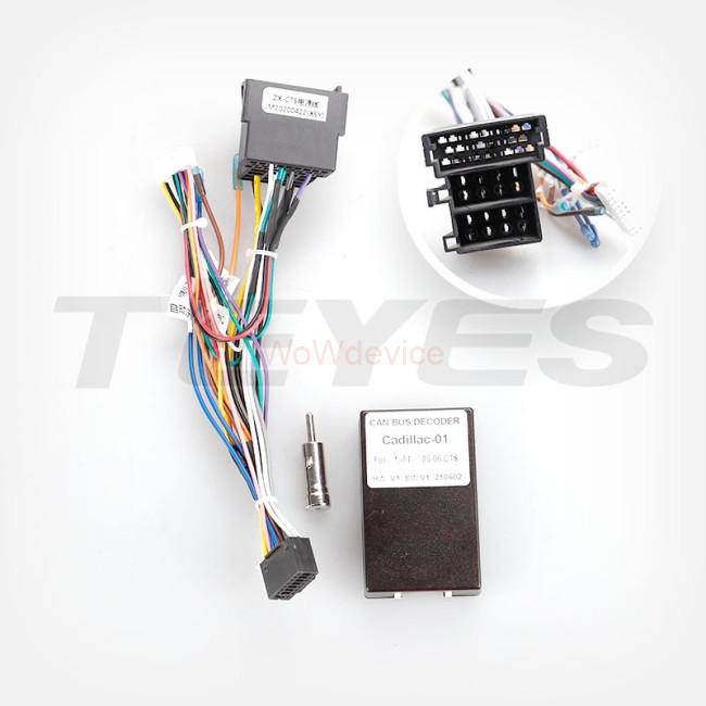 Установочный комплект Teyes для Cadillac CTS (2002-2007), SRX (2003-2009)