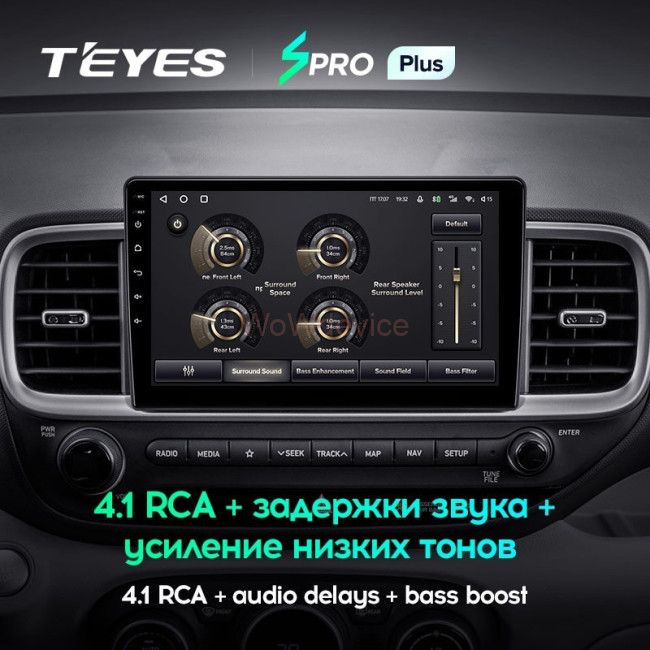 Штатная магнитола Teyes SPRO Plus 4/64 Hyundai Venue (2019-2020)