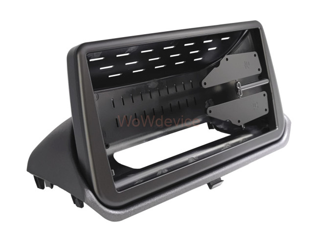 Рамка магнитолы 9.0" (цв.Черный) для MITSUBISHI Pajero iO 1998-2007 верхнее крепление Рамка магнитолы 9.0" (цв.Черный) для MITSUBISHI Pajero iO 1998-2007 верхнее крепление