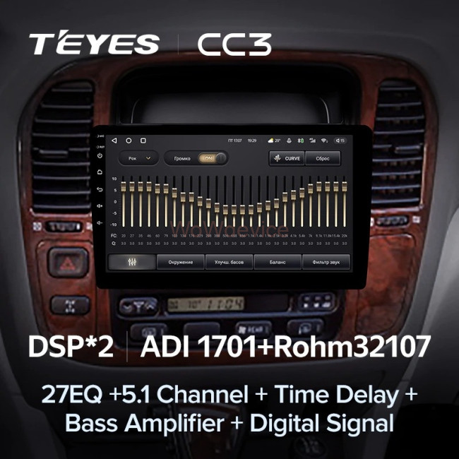 Штатная магнитола Teyes CC3 360 6/128 Lexus LX470 J100 (1998-2003) Штатная магнитола Teyes CC3 360 6/128 Lexus LX470 J100 (1998-2003)