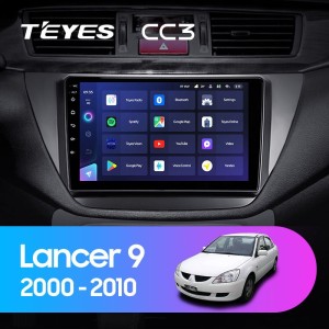 Штатная магнитола Teyes CC3 3/32 Mitsubishi Lancer 9 CS (2000-2010)