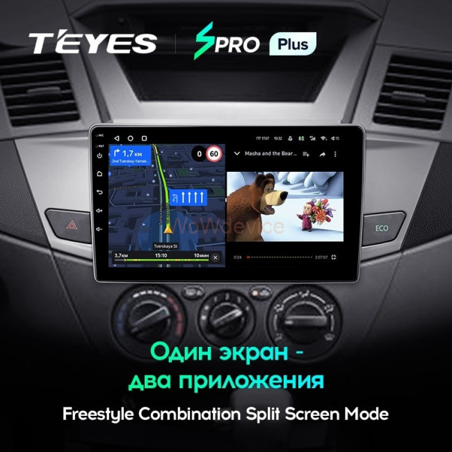 Штатная магнитола Teyes SPRO Plus 4/32 Mitsubishi Zinger 2015+