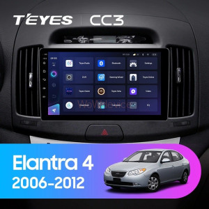 Штатная магнитола Teyes CC3 360 6/128 Hyundai Elantra 4 HD (2006-2012)