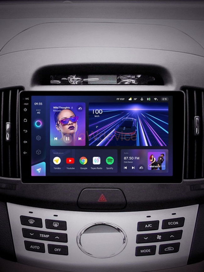 Штатная магнитола Teyes CC3 360 6/128 Hyundai Elantra 4 HD (2006-2012)