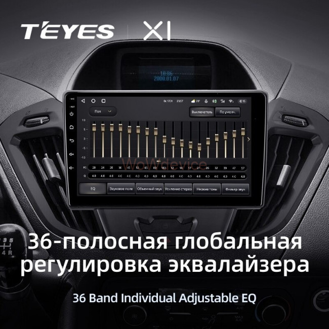 Штатная магнитола Teyes X1 4G 2/32 Ford Transit (2012-2021) Штатная магнитола Teyes X1 4G 2/32 Ford Transit (2012-2021)