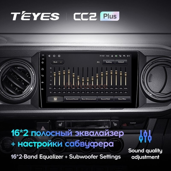 Штатная магнитола Teyes CC2 Plus 6/128 Toyota bB 2 QNC20 (2005-2016)