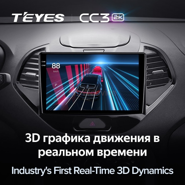 Штатная магнитола Teyes CC3 2K 4/64 Ford Figo (2015-2018) Штатная магнитола Teyes CC3 2K 4/64 Ford Figo (2015-2018)