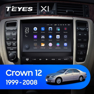 Штатная магнитола Teyes X1 4G 2/32 Toyota Crown 12 S180 (1999-2008)