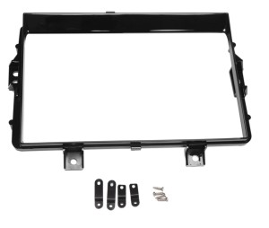 Рамка магнитолы 9.0" (цв.Глянцевый Черный) для CHERY Tiggo 3 2021+ Левый руль