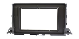 Рамка магнитолы 10.2" (цв.Черный) для TOYOTA Highlander 2013-2019, Kluger 2014-2020