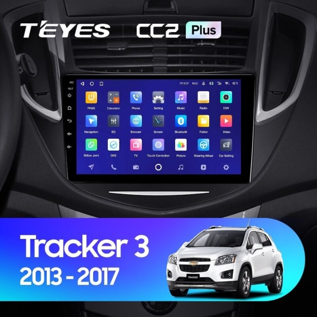 Штатная магнитола Teyes CC2 Plus 4/64 Chevrolet Tracker 3 (2013-2017) F1