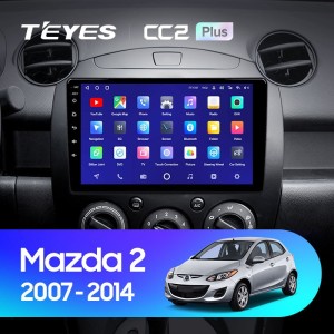 Штатная магнитола Teyes CC2 Plus 4/64 Mazda 2 DE (2007-2014)