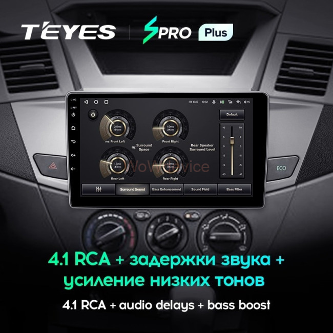 Штатная магнитола Teyes SPRO Plus 4/64 Mitsubishi Zinger 2015+