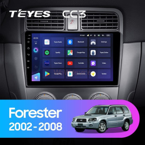 Штатная магнитола Teyes CC3 360 6/128 Subaru Forester SG (2002-2008)