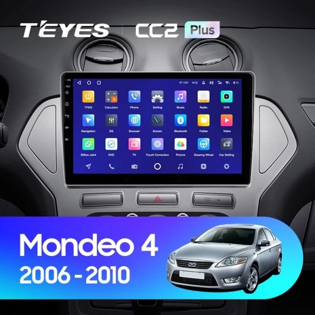 Штатная магнитола Teyes CC2L Plus 1/16 Ford Mondeo 4 (2006-2010)