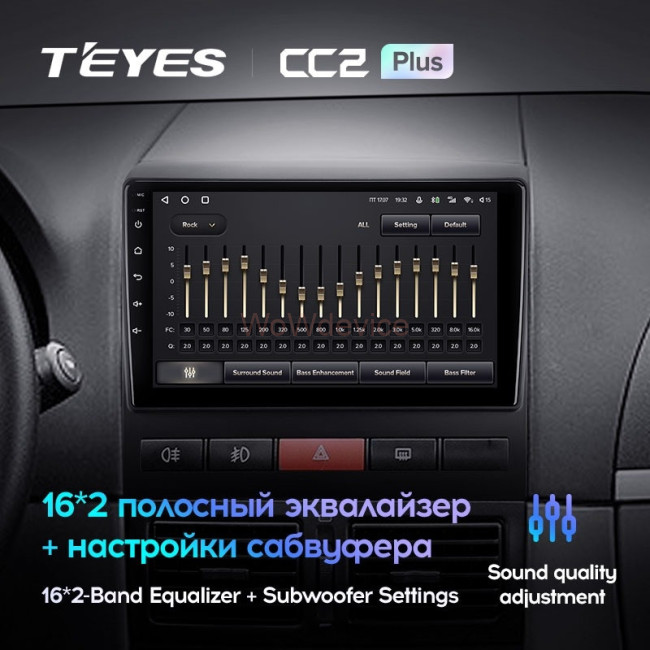 Штатная магнитола Teyes CC2 Plus 6/128 Fiat Peron 9 2009 Idea (2011-2014)