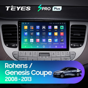Штатная магнитола Teyes SPRO Plus 6/128 Hyundai Rohens Genesis (2008-2013) F1