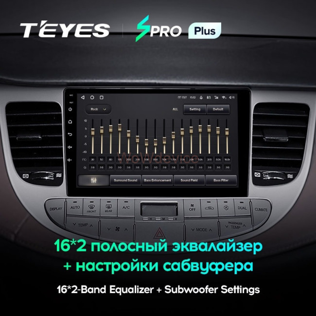 Штатная магнитола Teyes SPRO Plus 6/128 Hyundai Rohens Genesis (2008-2013) F1