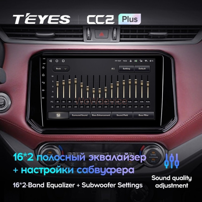 Штатная магнитола Teyes CC2 Plus 4/32 Nissan X-Terra (2018-2022)