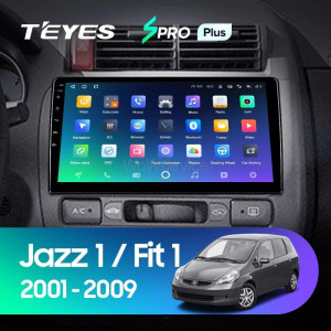 Штатная магнитола Teyes SPRO Plus 6/128 Honda Fit 1 (2001-2009)