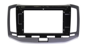 Рамка магнитолы 10.2" (цв.Глянцевый Черный) для CHERY Bonus, E3, A19 2013-2017
