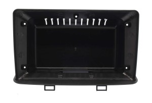Рамка магнитолы 9.0" (цв.Черный) для MITSUBISHI Pajero Mini 1998-2008