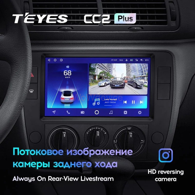 Штатная магнитола Teyes CC2 Plus 4/64 Volkswagen Passat B5 (2000-2005)