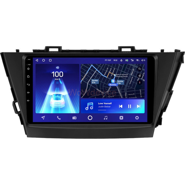 Установочный комплект Teyes для Toyota Prius Plus V Alpha (2012-2017) левый руль