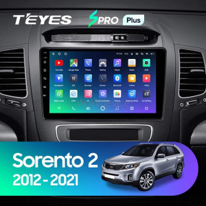 Штатная магнитола Teyes SPRO Plus 4/64 Kia Sorento 2 II XM (2012-2021) F1