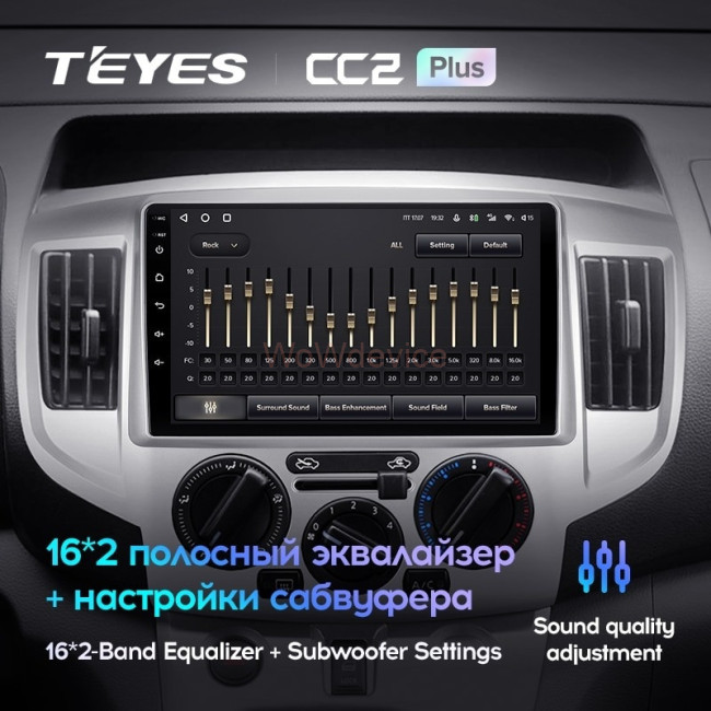 Штатная магнитола Teyes CC2 Plus 4/32 Nissan NV200 M20 (2009-2023)