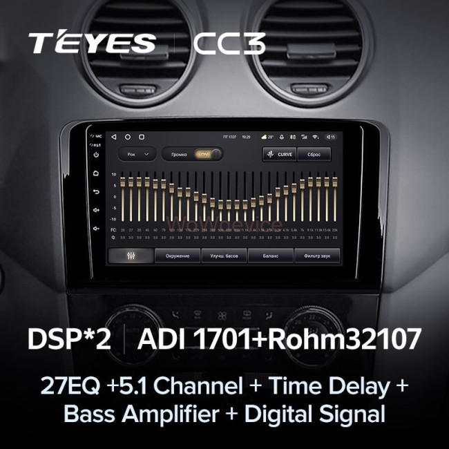 Штатная магнитола Teyes CC3 360 6/128 Mercedes Benz GL-Class (2005-2009) F1 Штатная магнитола Teyes CC3 360 6/128 Mercedes Benz GL-Class (2005-2009) F1