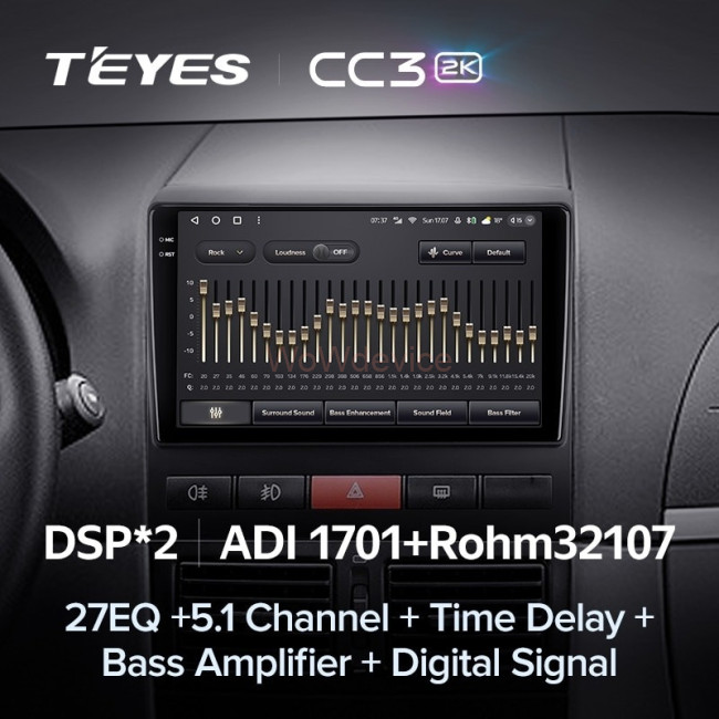 Штатная магнитола Teyes CC3 2K 4/32 Fiat Peron 9 2009 Idea (2011-2014)