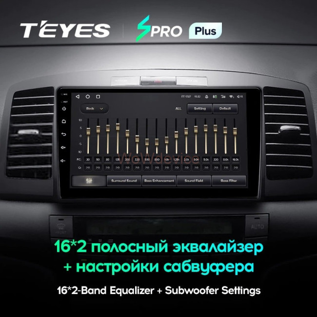 Штатная магнитола Teyes SPRO Plus 3/32 Toyota Allion (2001-2007)