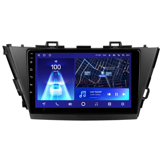 Установочный комплект Teyes для Toyota Prius Plus V Alpha (2012-2017) правый руль