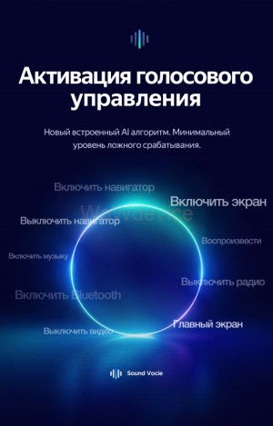 Активация голосового управления